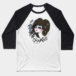 Tribute to the queen of goth Baseball T-Shirt